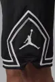 Шорти баскетбольні Nike JORDAN SPORT DRI-FIT 23CM DIAMOND чорно-білі IF5832-011