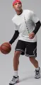 Шорти баскетбольні Nike JORDAN SPORT DRI-FIT 23CM DIAMOND чорно-білі IF5832-011