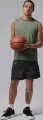 Шорти баскетбольні Nike JORDAN SPORT DRI-FIT PRINTED DIAMOND чорно-темно-сірі IF0861-010