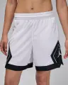 Шорты баскетбольные женские Nike JORDAN SPORT 10CM DIAMOND бело-черные FN5134-101