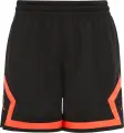 Шорты баскетбольные женские Nike JORDAN SPORT 10CM DIAMOND черно-красные FN5134-013