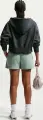 Шорти жіночі Nike SPORTSWEAR PHOENIX FLEECE MID-RISE 10CM світло-зелені IH2108-007