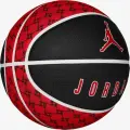 Баскетбольний м'яч Nike JORDAN PLAYGROUND 2.0 8P DEFLATED червоно-чорний Розмір 7 J.100.8255.673.07