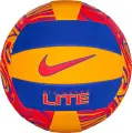 Волейбольний м'яч Nike ALL COURT LITE VOLLEYBALL DEFLATED помаранчево-синьо-червоний Розмір 5 N.100.9071.807.05
