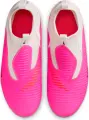 Бутсы детские Nike JR PHANTOM 6 HIGH ACADEMY FG/MG бело-розовые IH1789-901