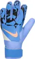 Воротарські рукавички підліткові Nike MATCH JR - HO24 синьо-чорно-персикові HQ0258-494