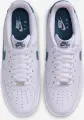 Кросівки Nike AIR FORCE 1 07 біло-темно-бірюзові FJ4146-114