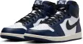 Кроссовки Nike AIR JORDAN 1 RETRO HIGH OG темно-сине-бело-черные DZ5485-401