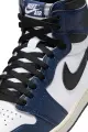 Кроссовки Nike AIR JORDAN 1 RETRO HIGH OG темно-сине-бело-черные DZ5485-401