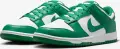 Кроссовки Nike DUNK LOW RETRO зелено-белые HF5441-101