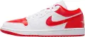 Кроссовки женские Nike AIR JORDAN 1 LOW бело-красные DC0774-110