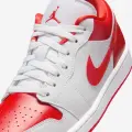 Кросівки жіночі Nike AIR JORDAN 1 LOW біло-червоні DC0774-110
