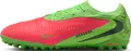 Сороконожки (шиповки) Nike REACTX PHANTOM 6 LOW PRO "ERLING HAALAND" TF EH салатово-красные IH1788-603