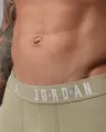 Труси (боксерки) Nike JORDAN FLIGHT COTTON ESSENTIALS BOXER BRIEFS хакі, світло-коричневі, коричневі (3 штуки) JM0839-X0L