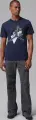 Футболка Nike AIR JORDAN GRAPHIC TEE темно-синяя FD7031-410