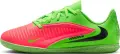 Футзалки (бампы) детские Nike JR PHANTOM 6 LOW CLUB "ERLING HAALAND" IC EH салатово-красные IH1803-603
