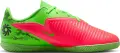 Футзалки (бампы) детские Nike JR PHANTOM 6 LOW CLUB "ERLING HAALAND" IC EH салатово-красные IH1803-603