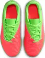 Футзалки (бампы) детские Nike JR PHANTOM 6 LOW CLUB "ERLING HAALAND" IC EH салатово-красные IH1803-603