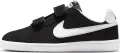 Кроссовки детские Nike COURT ROYALE (PSV) черно-белые 833536-002