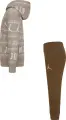 Спортивний костюм дитячий Nike JORDAN MJ HOLIDAY бежево-біло-коричневий 85C785-XOL