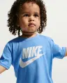 Футболка детская Nike TODDLER FUTURA EVERGREEN голубая 86J575-B9F