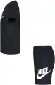 Комплект летний детский Nike SPORTSWEAR CLUB черный 86L596-023