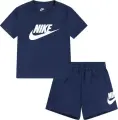 Комплект літній дитячий Nike SPORTSWEAR CLUB темно-синій 86L596-U90