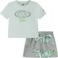 Комплект летний детский Nike SPORTSWEAR CLUB мятно-серый 86N878-F28