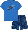 Комплект літній дитячий Nike DRI-FIT AIR синьо-чорний 86P001-UL2