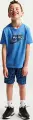Комплект летний детский Nike DRI-FIT AIR сине-черный 86P001-UL2