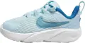 Кроссовки детские Nike STAR RUNNER 4 NN (TD) голубо-бирюзовые DX7616-404