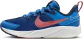 Кросівки дитячі Nike STAR RUNNER 4 NN (PS) синьо-жовто-рожеві DZ4491-400