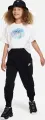 Спортивні штани підліткові Nike SPORTSWEAR CLUB FLEECE HIGH-WAISTED FITTED чорні FD2921-010