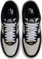 Кроссовки Nike AIR FORCE 1 LOW RETRO черно-бело-зеленые HQ1967-100