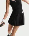 Спідниця для тенісу жіноча Nike VICTORY DRI-FIT HIGH-WAISTED чорна HV9951-010