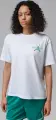 Футболка женская Nike JORDAN SPORT DRI-FIT бело-зеленая IF2221-101