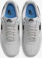 Кросівки Nike AIR FORCE 1'07 LV8 біло-чорно-блакитні IH4462-001
