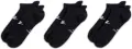 Носки Nike EVERYDAY ELEVATED NO-SHOW черные (3 пары) IH8524-902