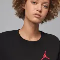 Футболка женская Nike JORDAN JUMPMAN черно-красная IR0389-010