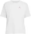 Футболка женская Nike JORDAN JUMPMAN бело-светло-розовая IR0389-100