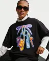 Футболка жіноча Nike SPORTSWEAR OVERSIZED чорна IR7848-010