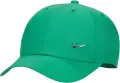 Бейсболка подростковая Nike DRI-FIT CLUB UNSTRUCTURED METAL SWOOSH зеленая FB5064-324