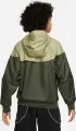 Ветровка подростковая Nike SPORTSWEAR WINDRUNNER LOOSE HIP-LENGTH оливково-светло-зеленая 850443-326