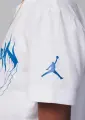 Комплект летний детский Nike JORDAN бело-голубой 85C996-U1R