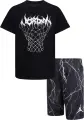 Комплект літній дитячий Nike JORDAN чорний 85C996-023
