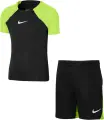 Комплект футбольної форми дитячий Nike DRI-FIT ACADEMY PRO чорно-салатовий DH9484-010