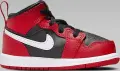 Кроссовки детские Nike JORDAN 1 MID (TD) красно-черно-белые DQ8425-061