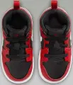 Кроссовки детские Nike JORDAN 1 MID (TD) красно-черно-белые DQ8425-061