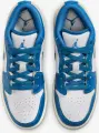 Кросівки підліткові Nike AIR JORDAN 1 LOW SE (GS) синьо-білі FN9137-141