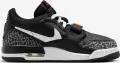 Кроссовки подростковые Nike AIR JORDAN LEGACY 312 LOW (GS) черно-бело-оранжевые CD9054-018